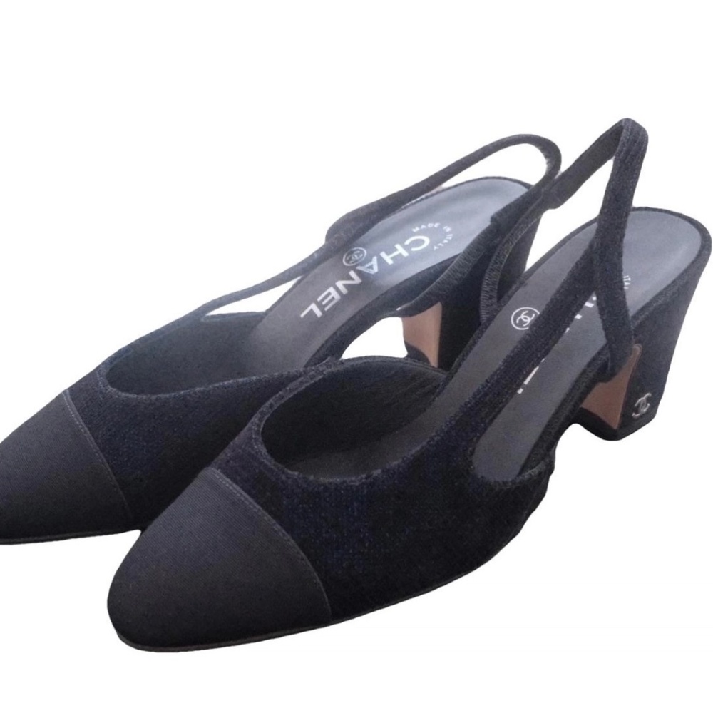 chanel slingback